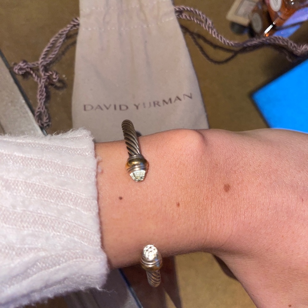 David Yurman Cable Classic Bracelet Prasiolite